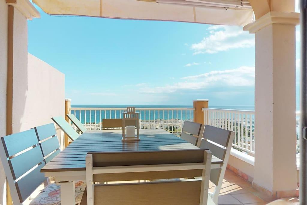 Апартаменты Atico El Mar Mojacar- Marina De La Torre Res. Golf Экстерьер фото