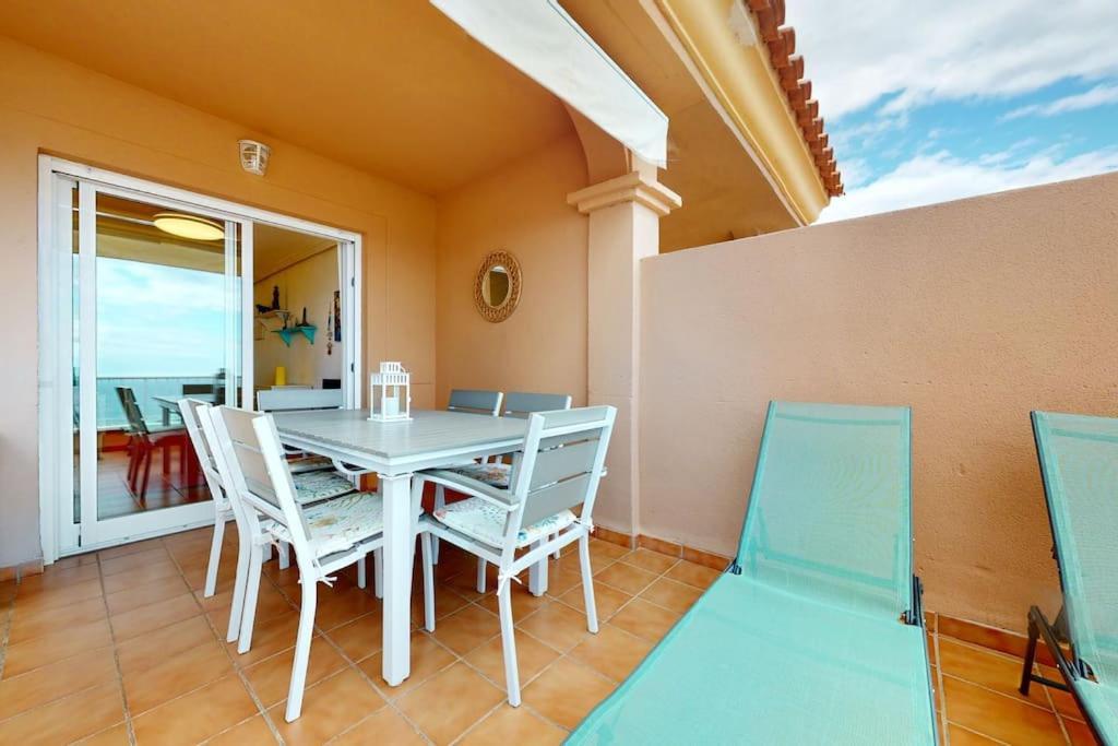 Апартаменты Atico El Mar Mojacar- Marina De La Torre Res. Golf Экстерьер фото