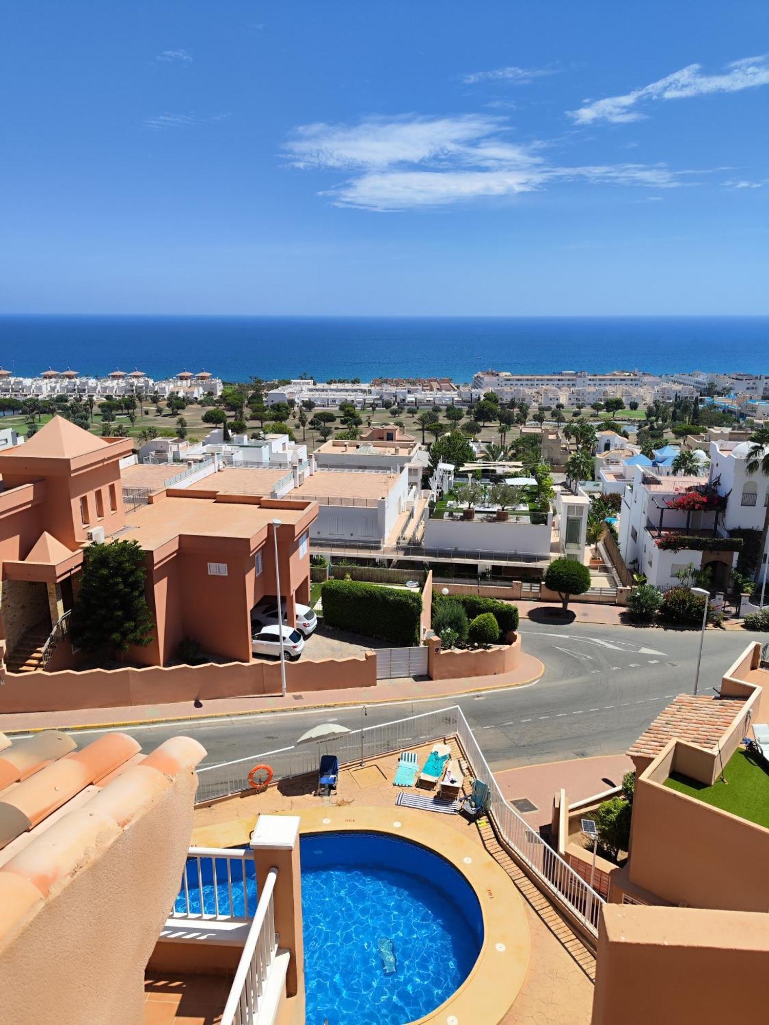 Апартаменты Atico El Mar Mojacar- Marina De La Torre Res. Golf Экстерьер фото