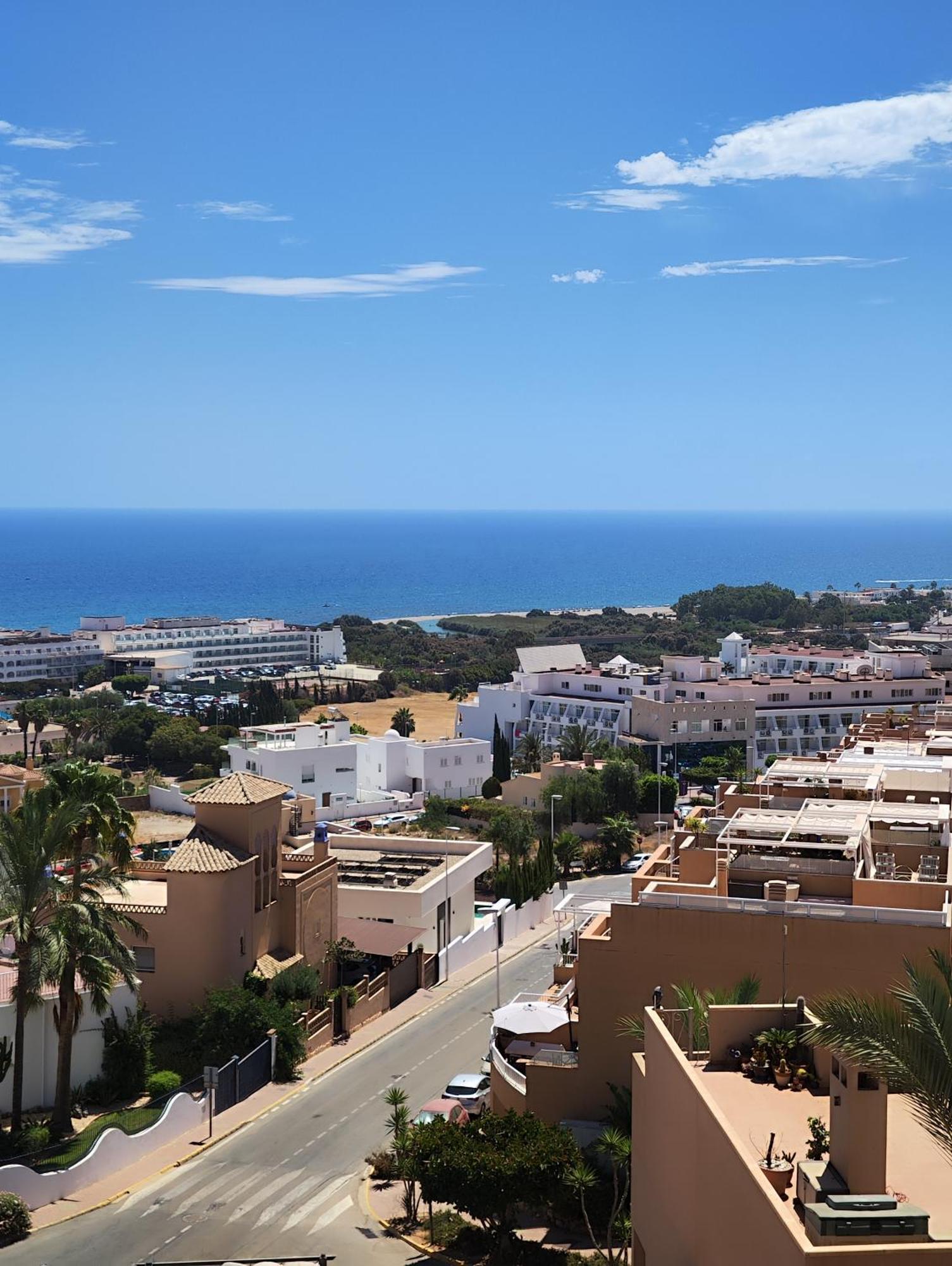 Апартаменты Atico El Mar Mojacar- Marina De La Torre Res. Golf Экстерьер фото